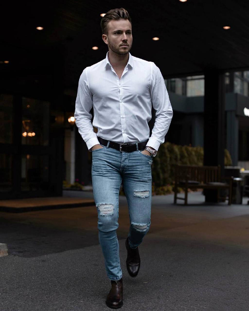 极简穿搭必备基础单品男,穿搭男生每日穿搭百搭内搭