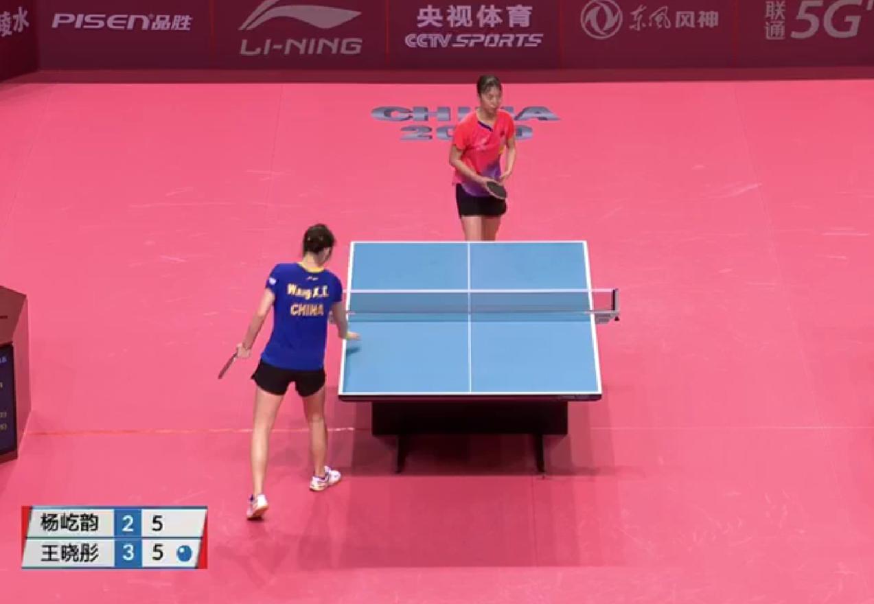 国乒模拟赛打出离奇比赛，第三裁判场边大声报数，场面瞬间反转