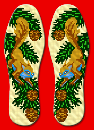 拉线手工鞋垫,手工鞋垫线