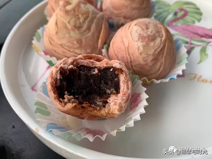 中式糕点枣花酥做法,带有枣泥的中式糕点