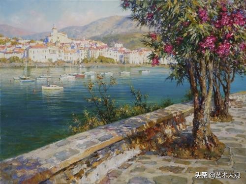 俄罗斯画家风景油画作品选集,尤里奥布霍夫人物画