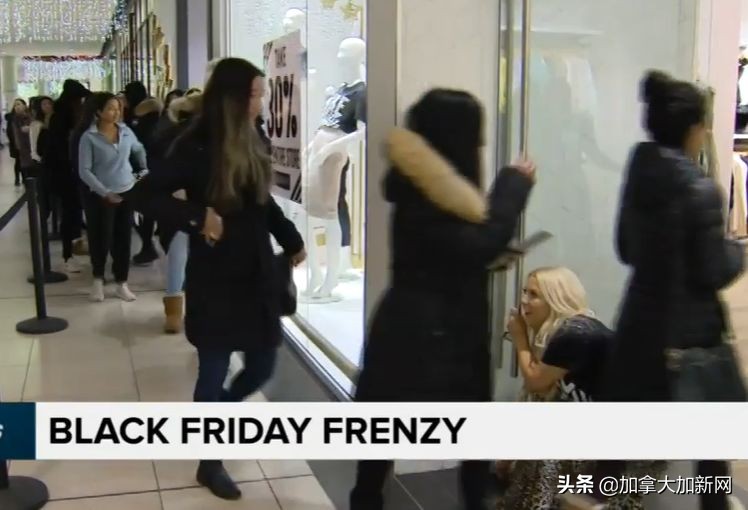 黑五狂抢开始!机场outlet堵爆温哥华华人凌晨排队全买疯了
