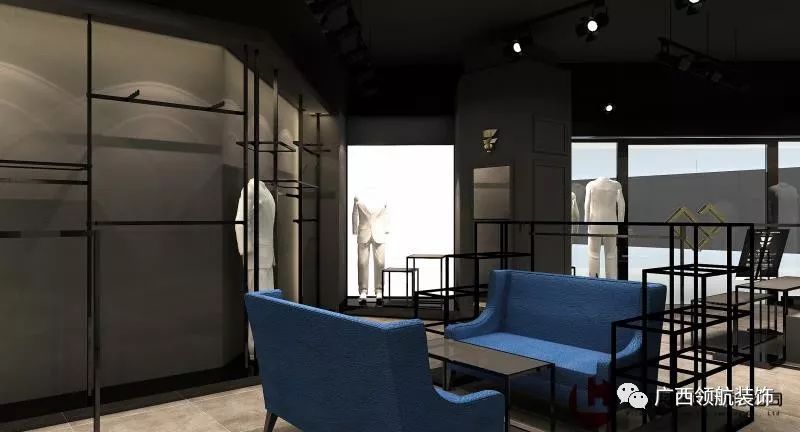 服装店装修技巧与风格,服装店装修男装20平