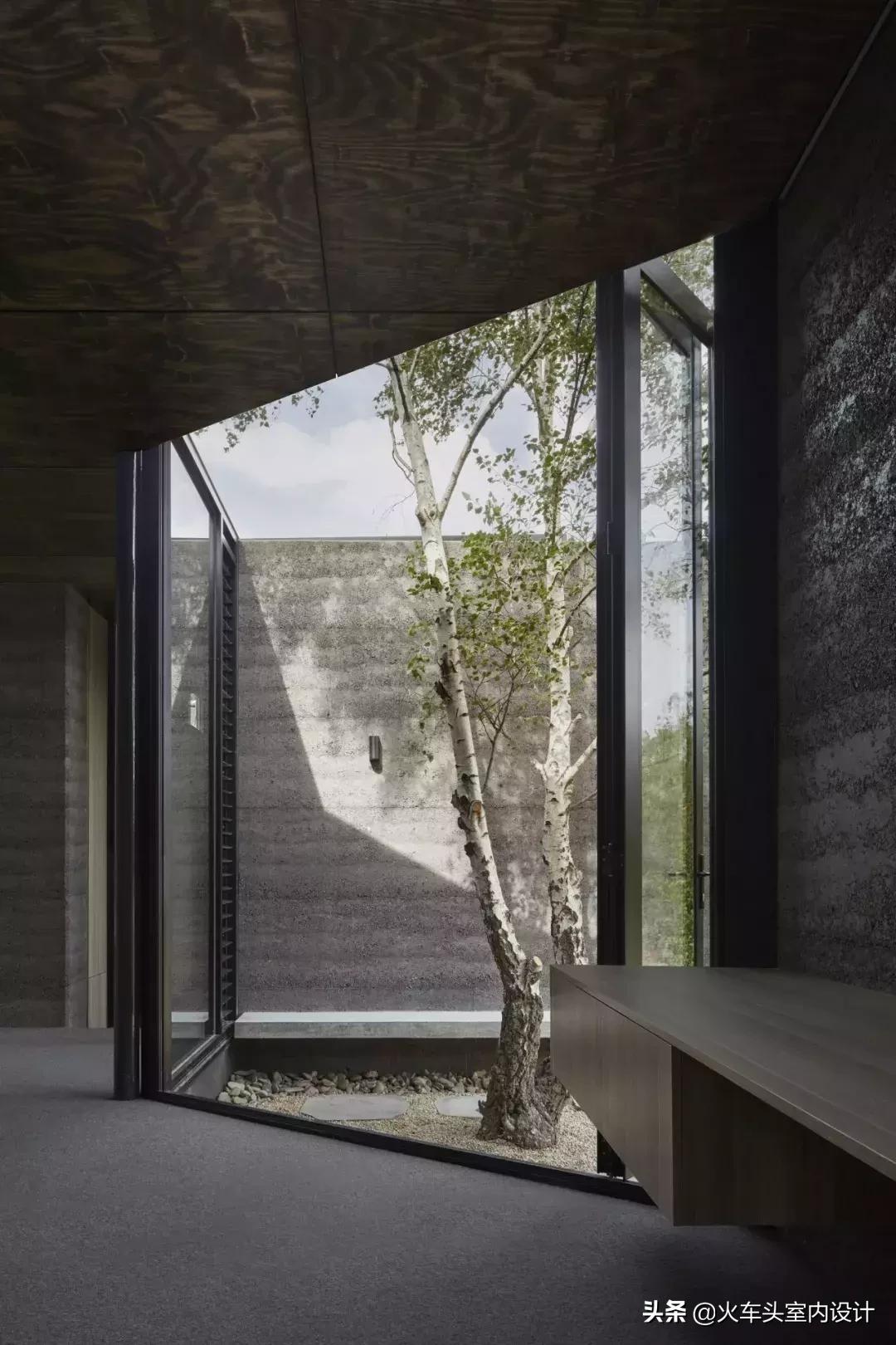 夯土水泥艺术外墙,夯土墙质感