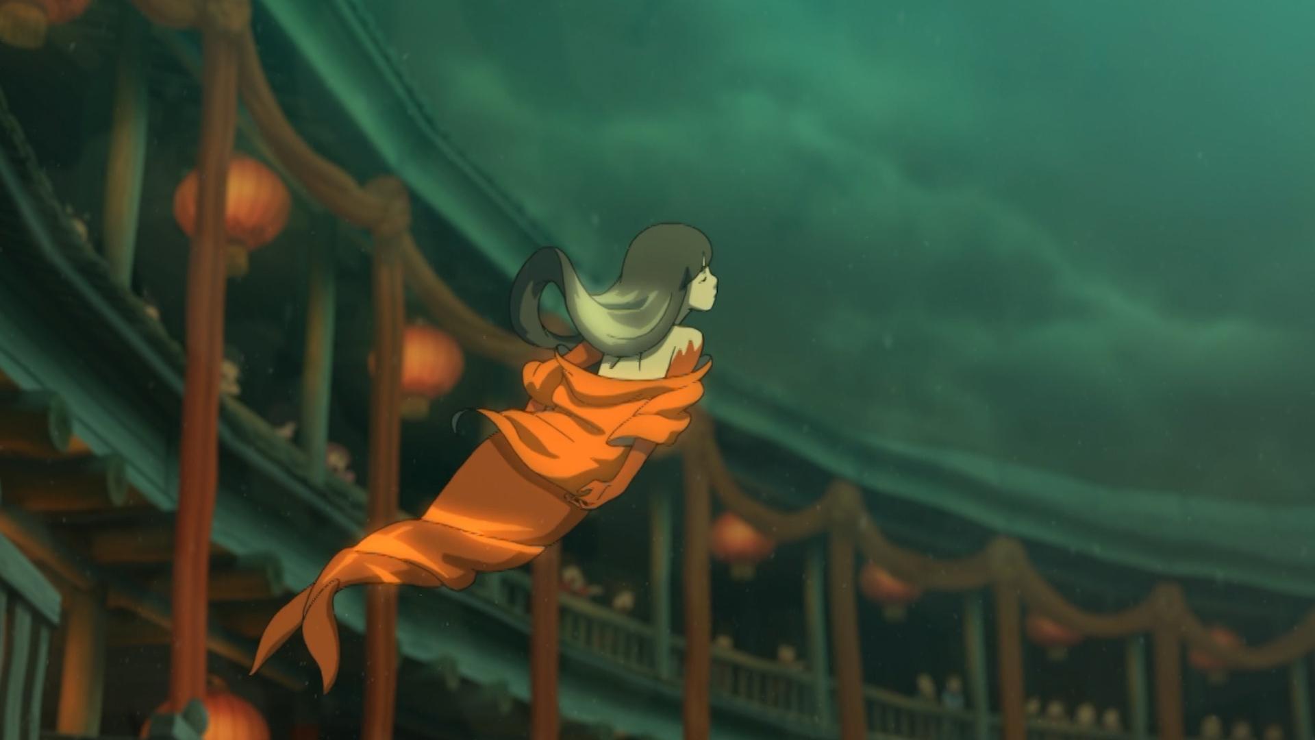 一部感人催泪的动漫电影大鱼海棠,大鱼海棠动漫治愈系片段