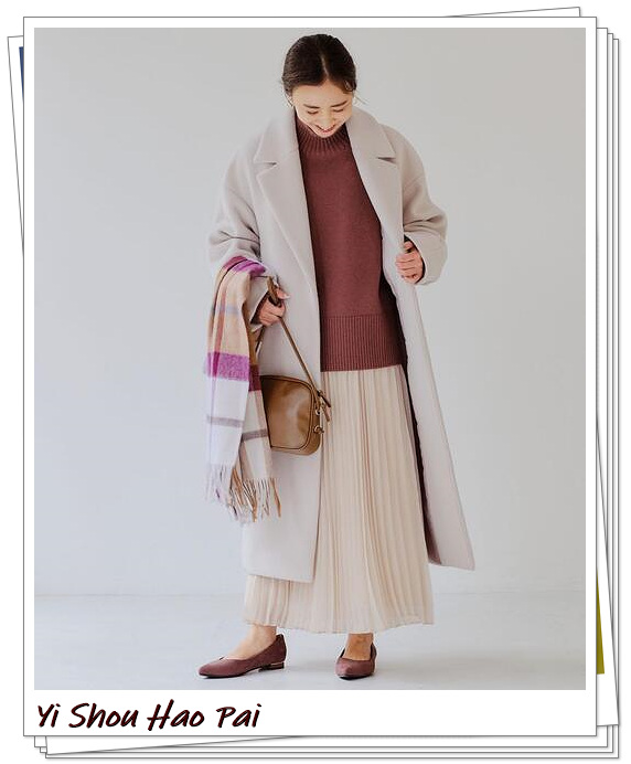 冬季时尚围巾搭配指南图片女,时尚特色的围巾系法冬日必备