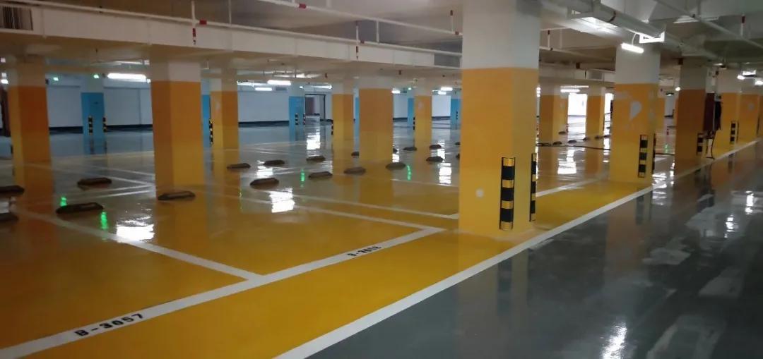 帝特镁环氧地坪特点,康迪尔环氧彩砂地坪效果图