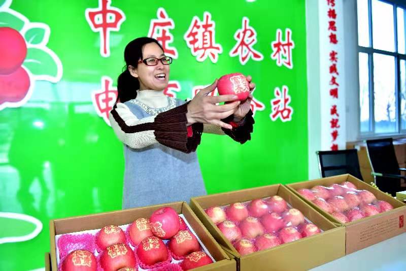 中庄苹果谷,中庄镇苹果