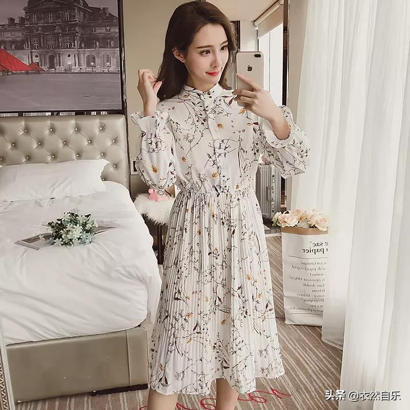 最迷人的雪纺连衣裙,好看的雪纺连衣裙好穿