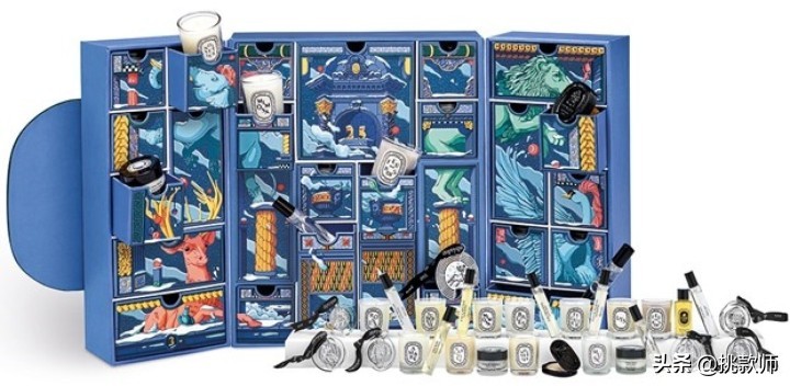 dior圣诞礼盒护肤套装,dior2018彩妆盒