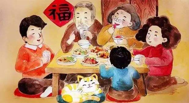 守岁是为了迎接新的一年嘛,守岁就是在旧年的最后一天