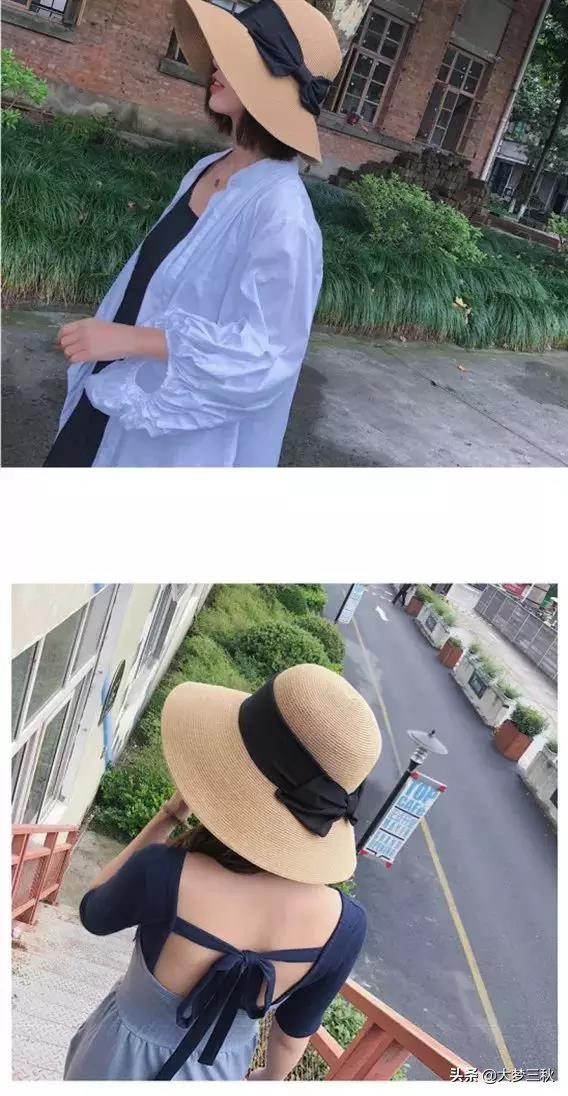 夏天最好女士遮阳遮脸大沿防晒帽,防晒遮阳帽女士百搭