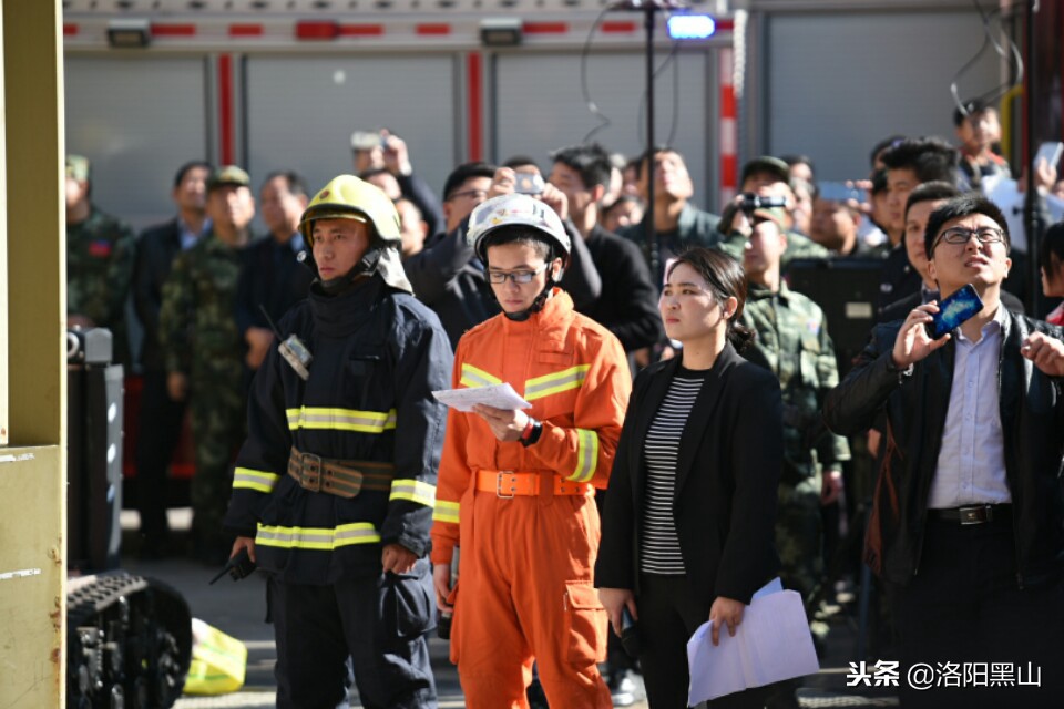 宜章县消防演习,宜阳县消防救援大队