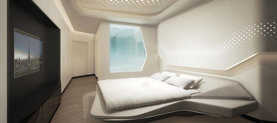 扎哈全程主导遗作X迪拜新地标全公开！样板房超炫