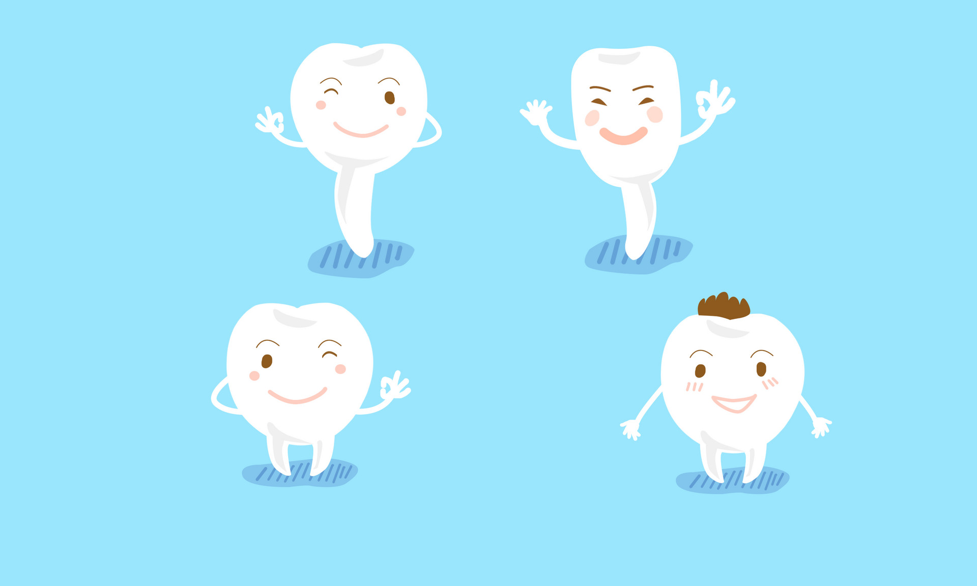 拥有一口洁白整齐的牙齿,拥有一口大白牙