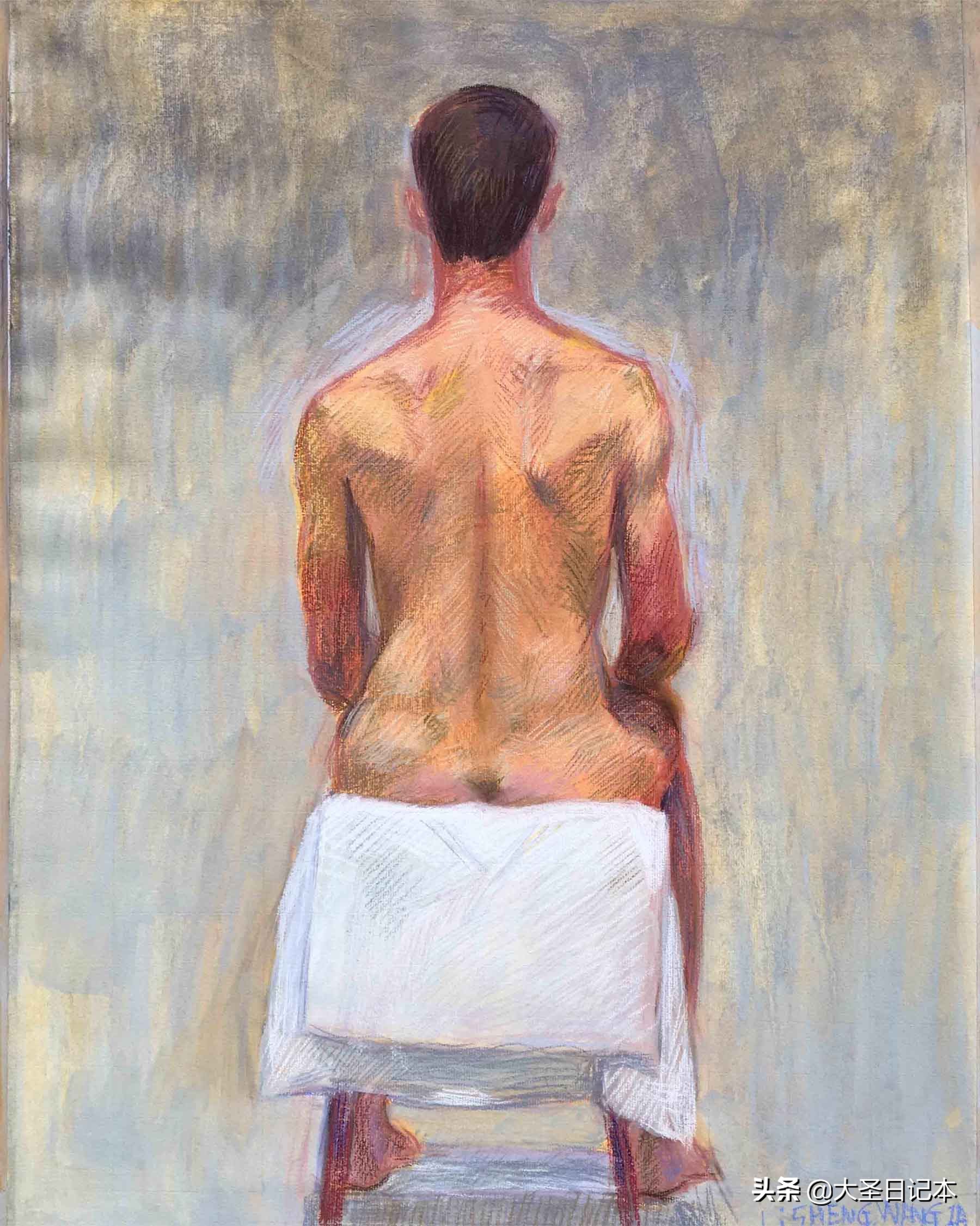 漫画现场临摹,人物写生漫画速写