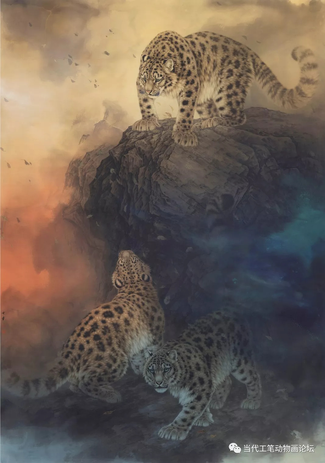 免费学工笔画,最全的画虎技法收集