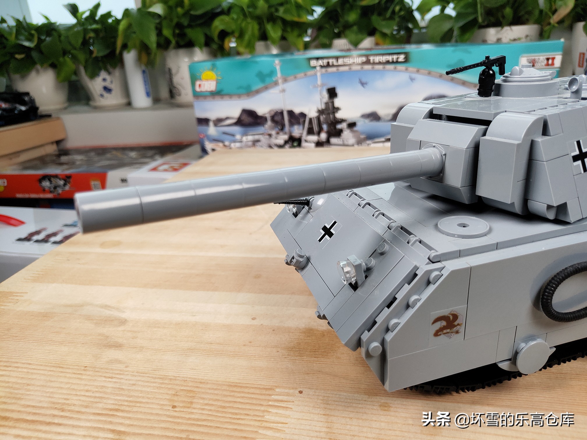 cobi鼠式积木,cobi积木德国坦克进化史