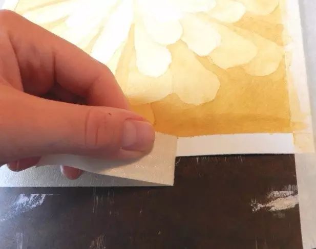 古风背景绘画水彩简单,绘画水彩风景简单