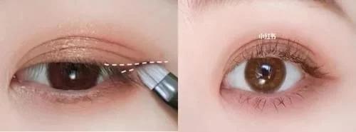 眼妆教程干净高级初学者巨简单,眼妆教程淡眼妆