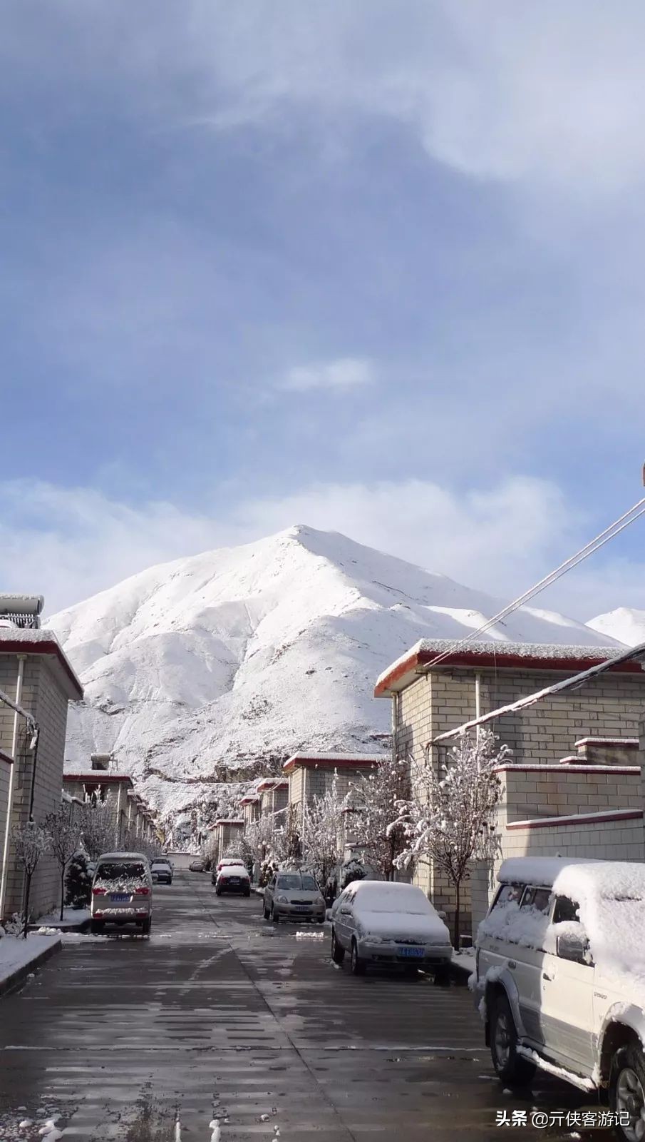 我竟然在*藏西**的冬天，竞遇到了如此多的仙境