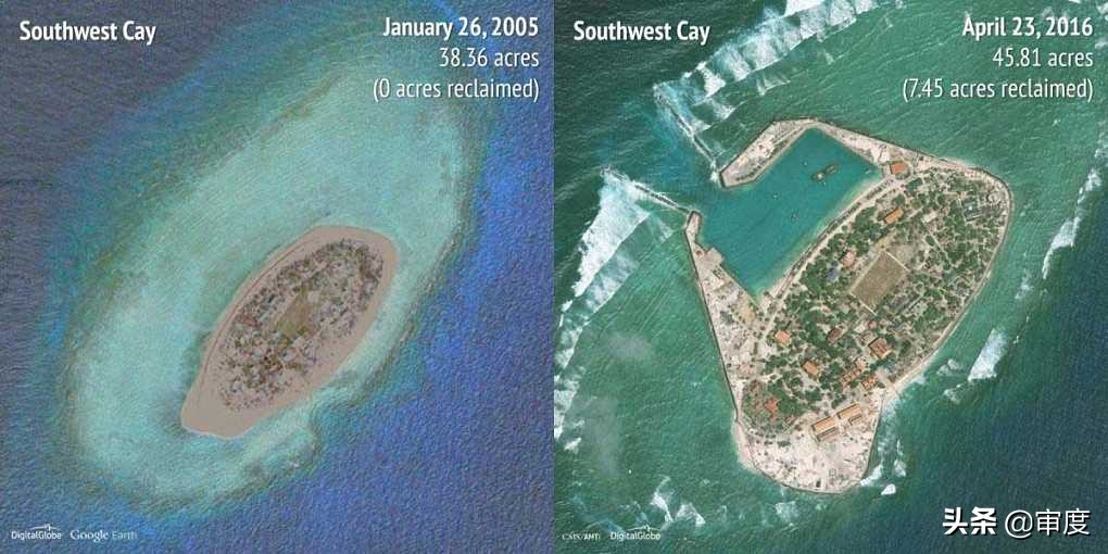 无耻！两小国险因中国一小岛拼命，如今却要“共同开发”