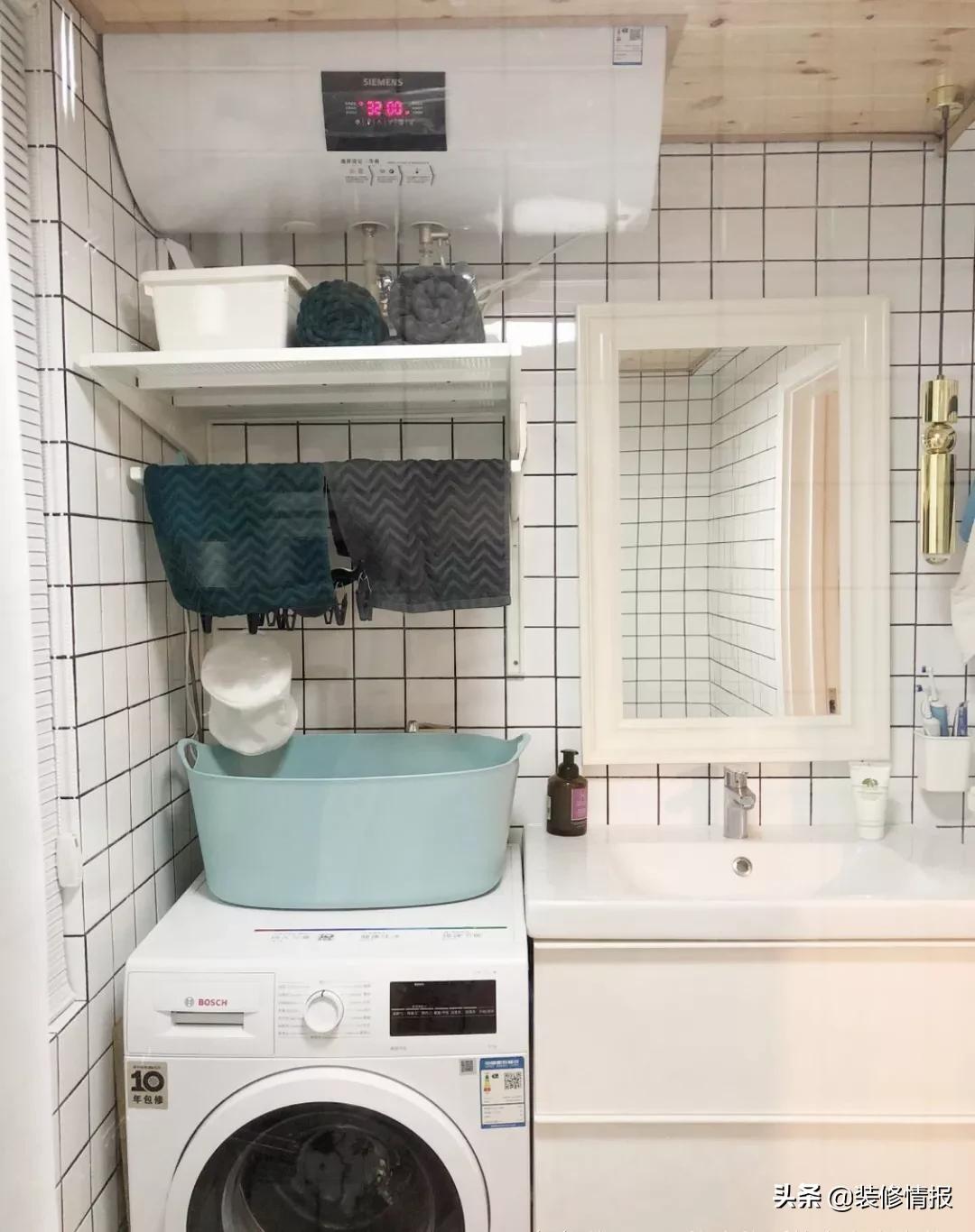 小户型卫生间平面布局最佳效果图,正方小户型卫生间设计布局