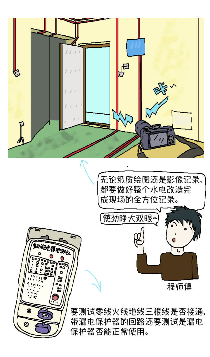 家装水电工识图安装改造一本通,家装水电线管改造图集