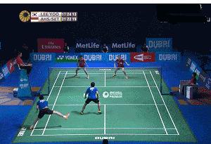 羽毛球12人双打轮转规则,羽毛球双打四人轮转发球顺序