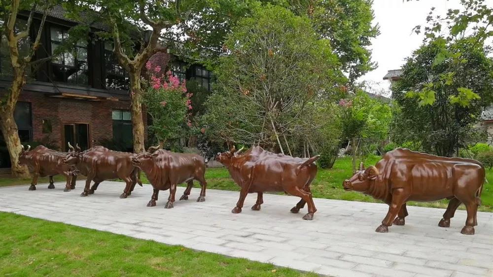 五牛图有哪些牛,五牛图为什么是牛