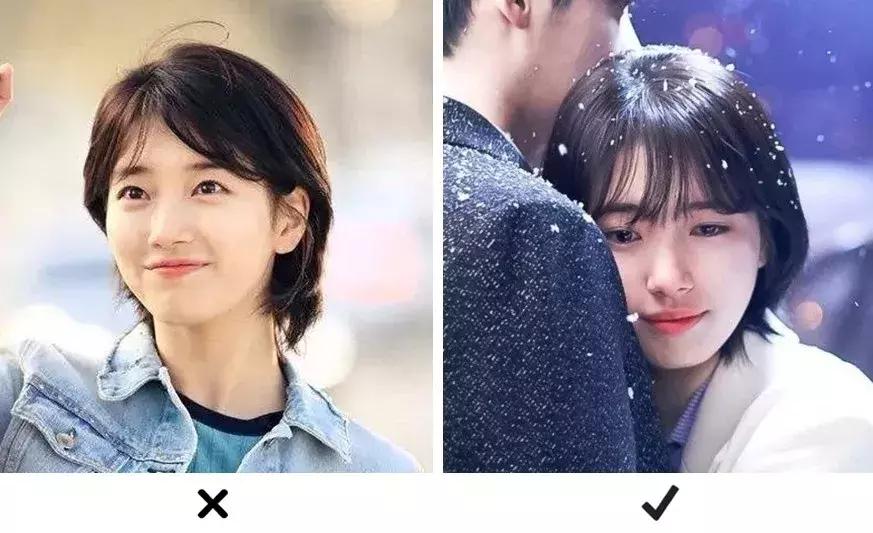 大脸宽脸剪短发好看吗,四十岁大脸女适合剪短发