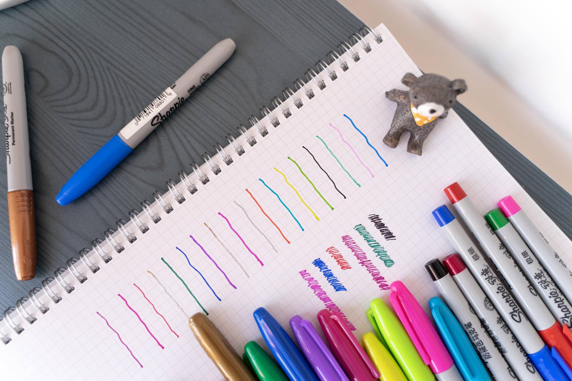 光顾着玩儿了，看完介绍才知道朋友送的这套马克笔差点被浪费了