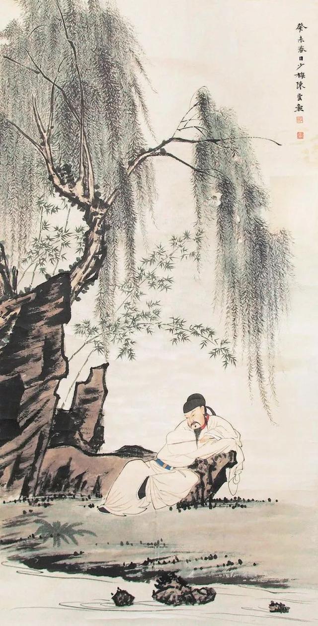 陈少梅望云楼真迹,陈少梅望云楼毛笔