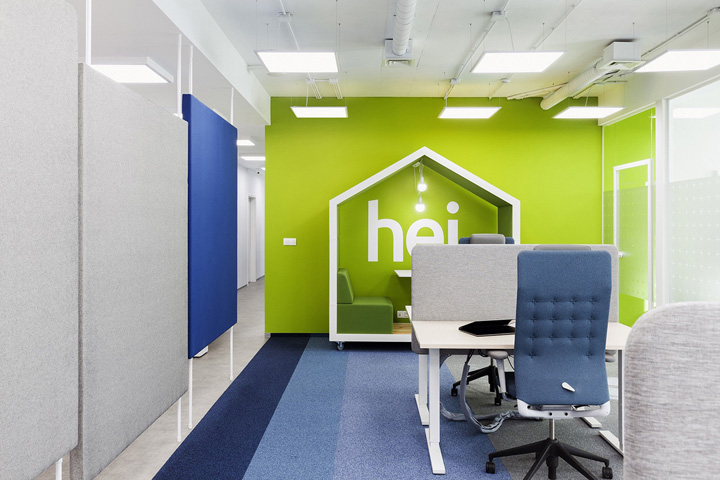 卡通乐园保加利亚软件公司Accedia索非亚办公设计欣赏