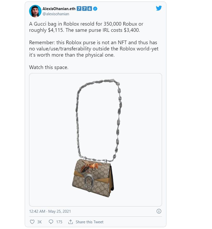 懵了，小学生氪金游戏里一个GUCCI包比现实中还贵好几千