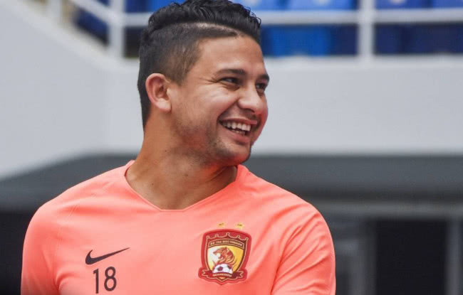 恒大三球埃尔克森,埃尔克森重返天河进球