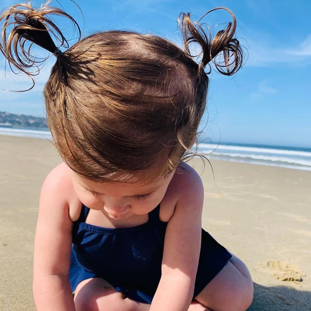 女宝理什么发型可爱,适合婴儿女宝的发型