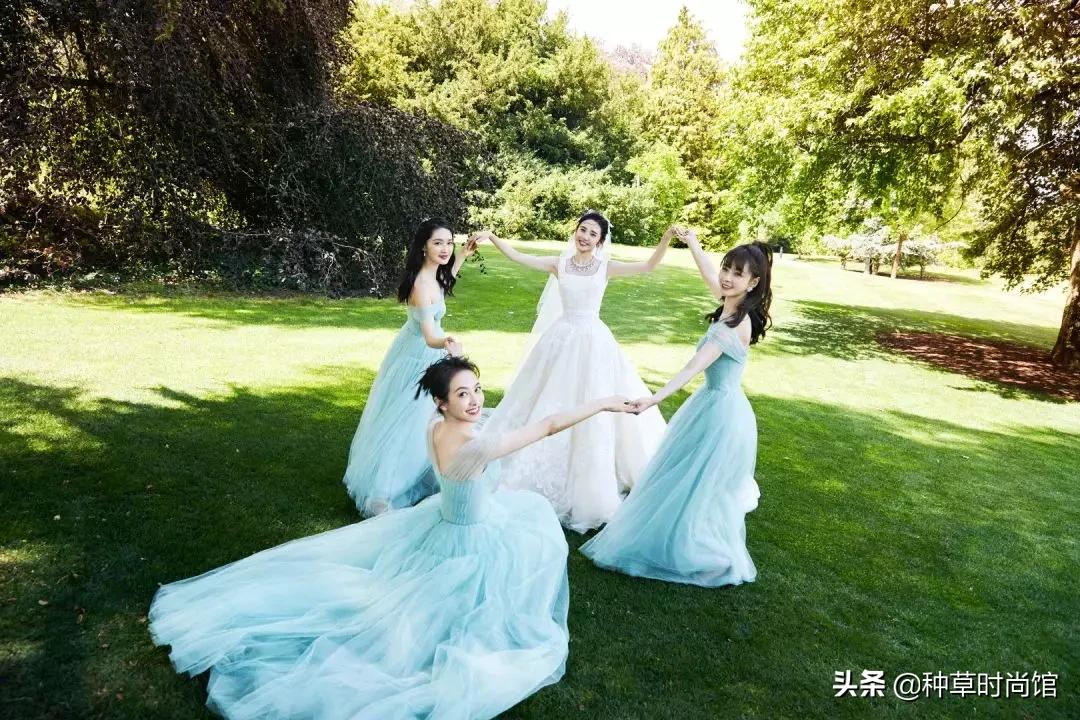 各大明星结婚的婚纱,2019明星婚纱