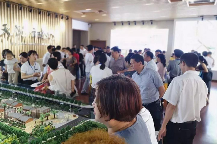 天悦营销中心,岳西天悦云水街