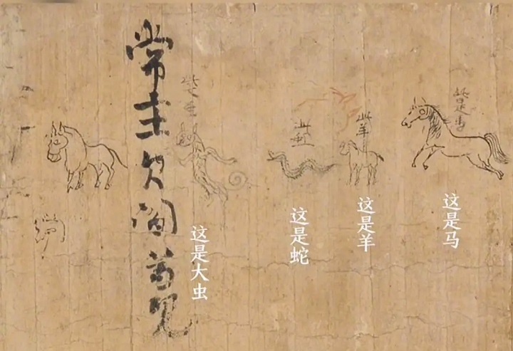 小孩子的涂鸦竟然变成了现实,一千年前小朋友画画