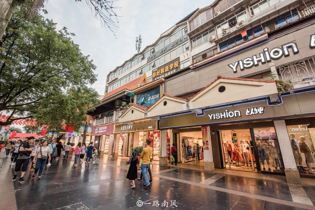 广西桂林步行街,桂林文化古街