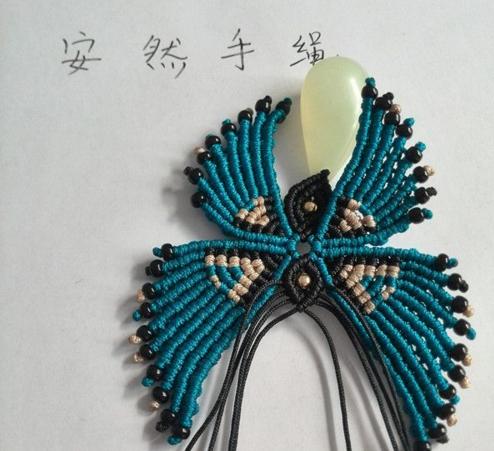 编蝴蝶绳教程,5号线绳编蝴蝶教程大全