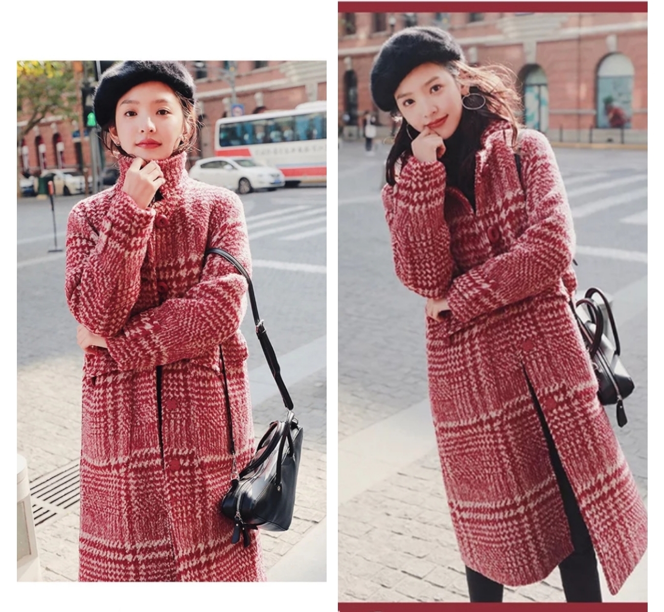 小个子女生的摩登美学，8款呢子大衣让你冬季美出新高度