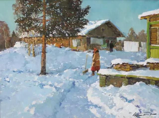 100张油画风景欣赏每一张都是顶配,100张风景油画初学者临摹