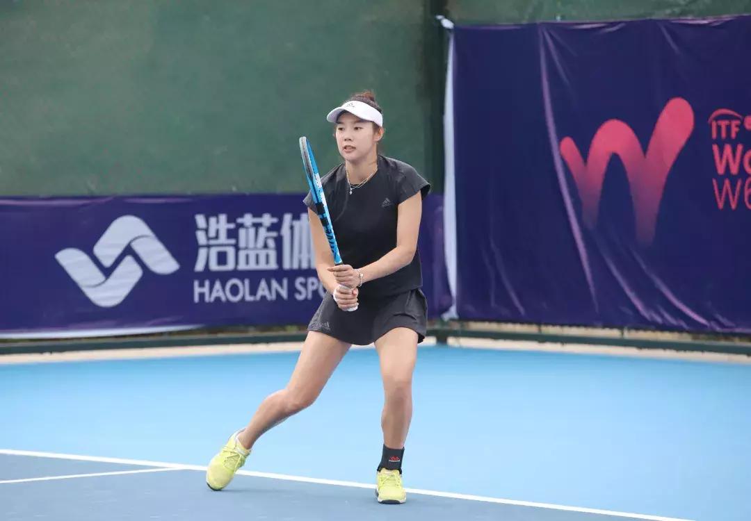 2019国际网球金安公开赛女单比赛激战正酣！