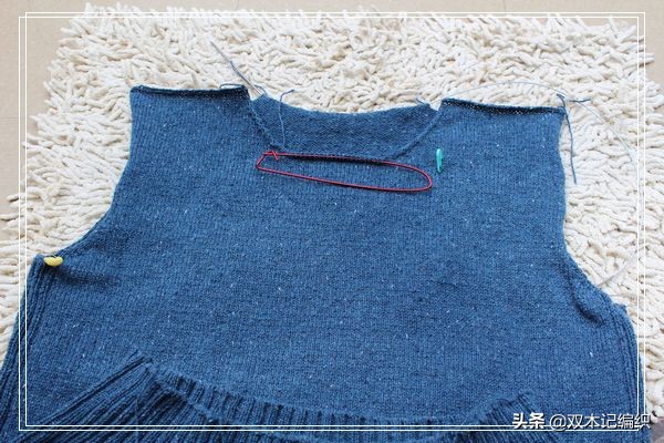 棒针编织宽松套衫,成人粗毛线套衫宽松编织视频