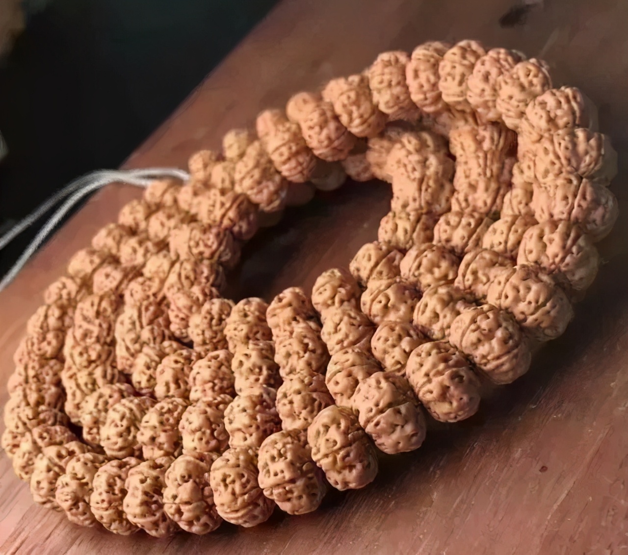 青皮金刚菩提子盘红步骤,金刚菩提手串怎么盘红最快