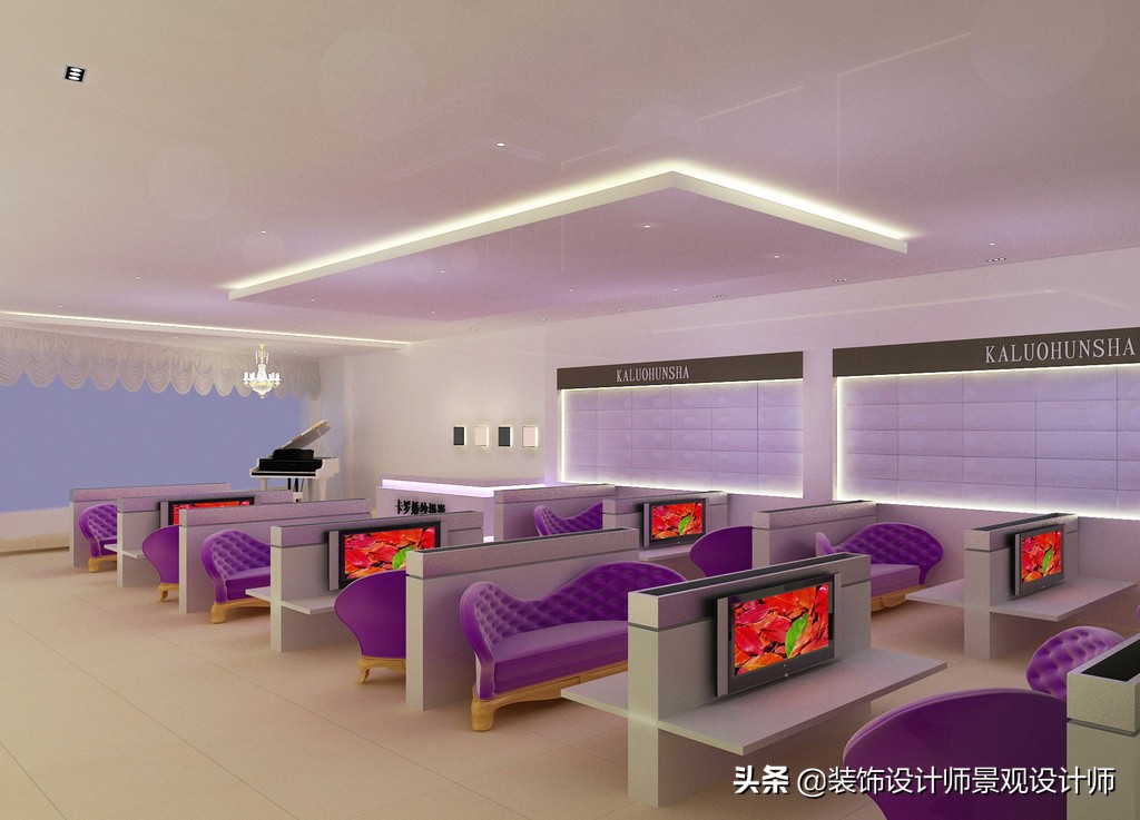 儿童影楼摄影实景布置,婚纱影楼设计功能分区