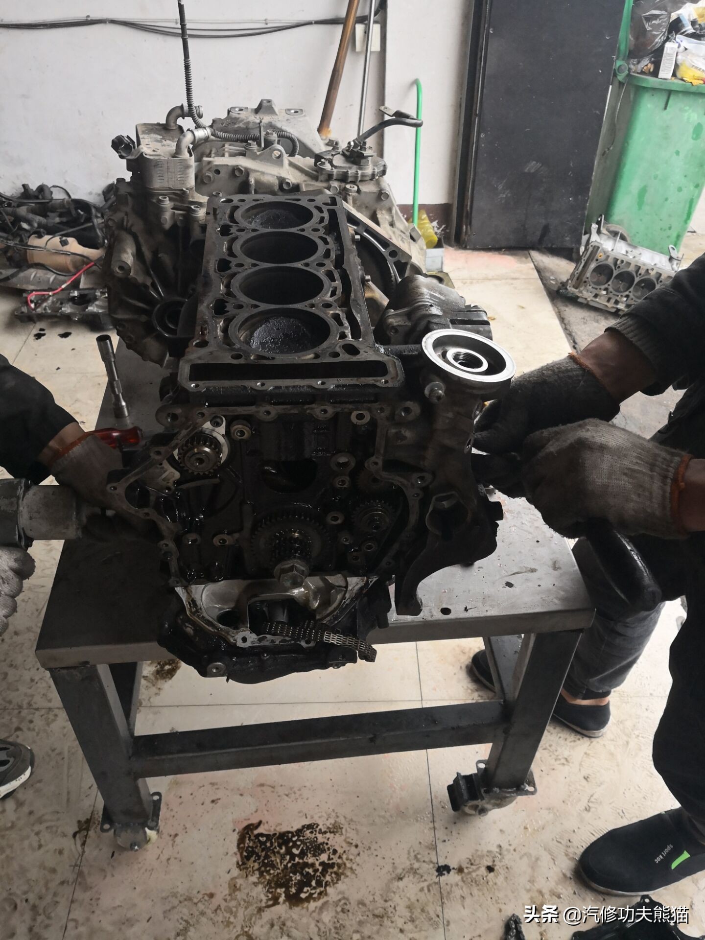 昊锐ea888二代换正时链条,昊锐ea888漏机油的地方是哪些