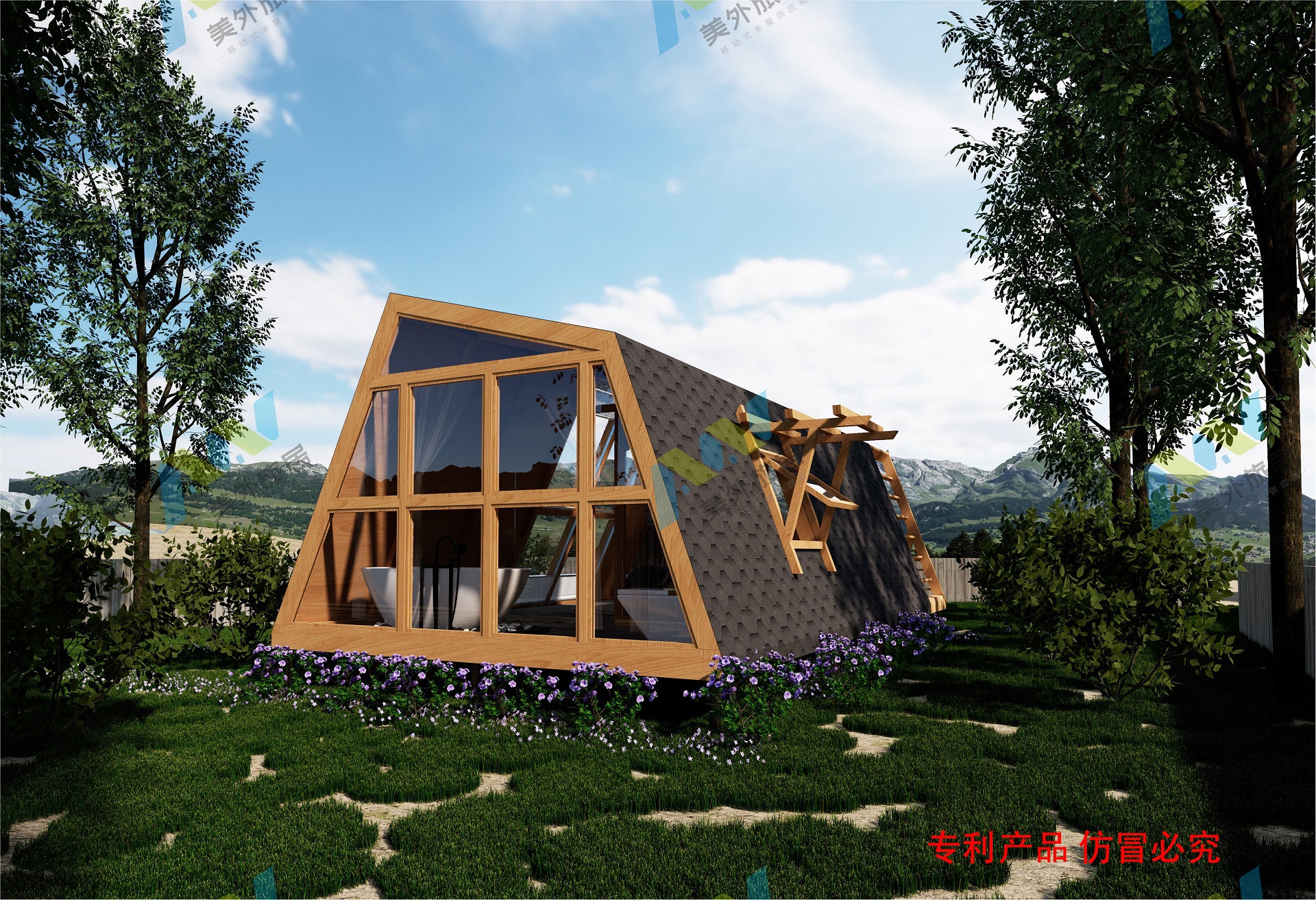 农庄木屋民宿推荐,网红木屋民宿效果图